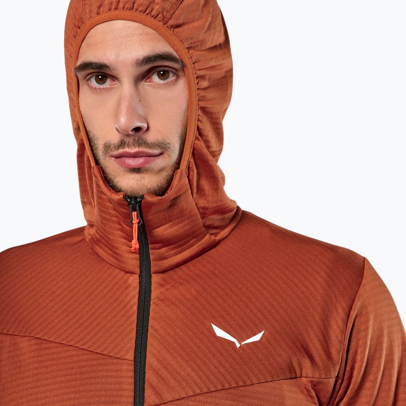Herren-Trekkingpullover Salewa Puez Altavia PL HD bombay brown 4