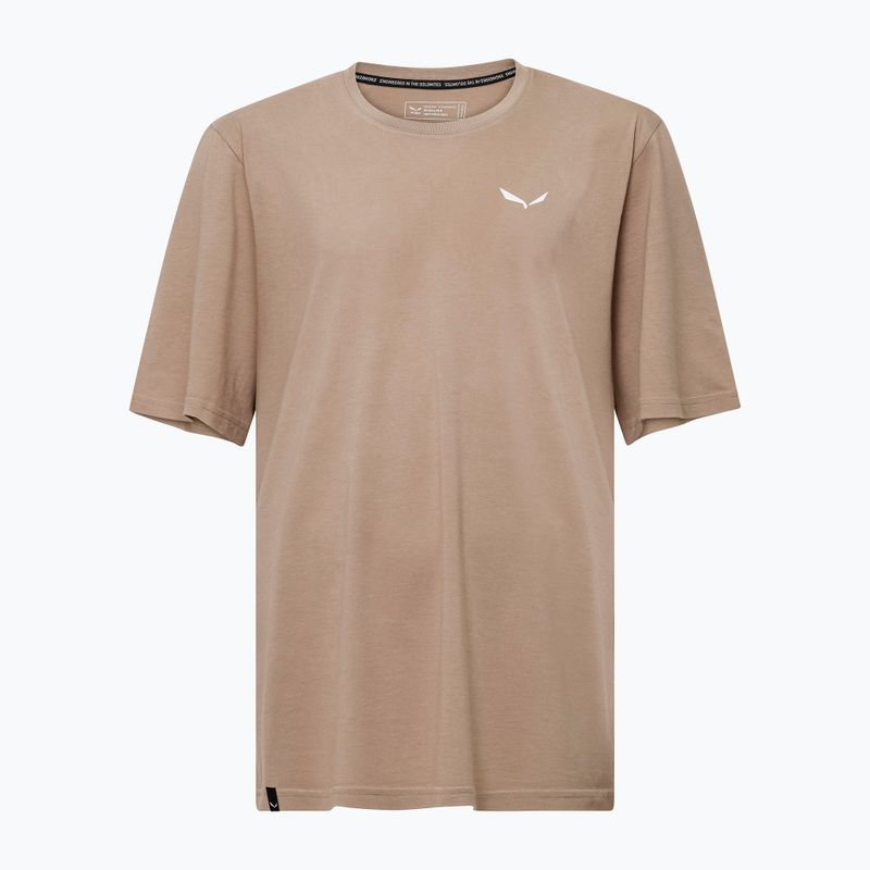 Herren Salewa Eagle Sonnenuntergang Loose Treibsand T-Shirt
