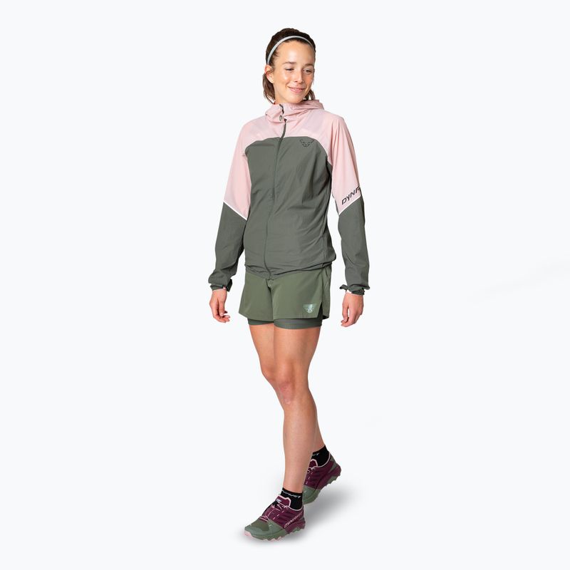 Damen DYNAFIT Alpine Wind blassrosa Laufjacke 2