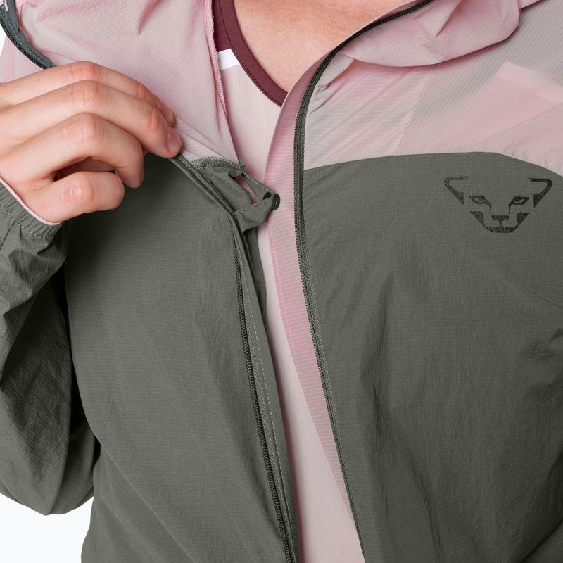 Damen DYNAFIT Alpine Wind blassrosa Laufjacke 3