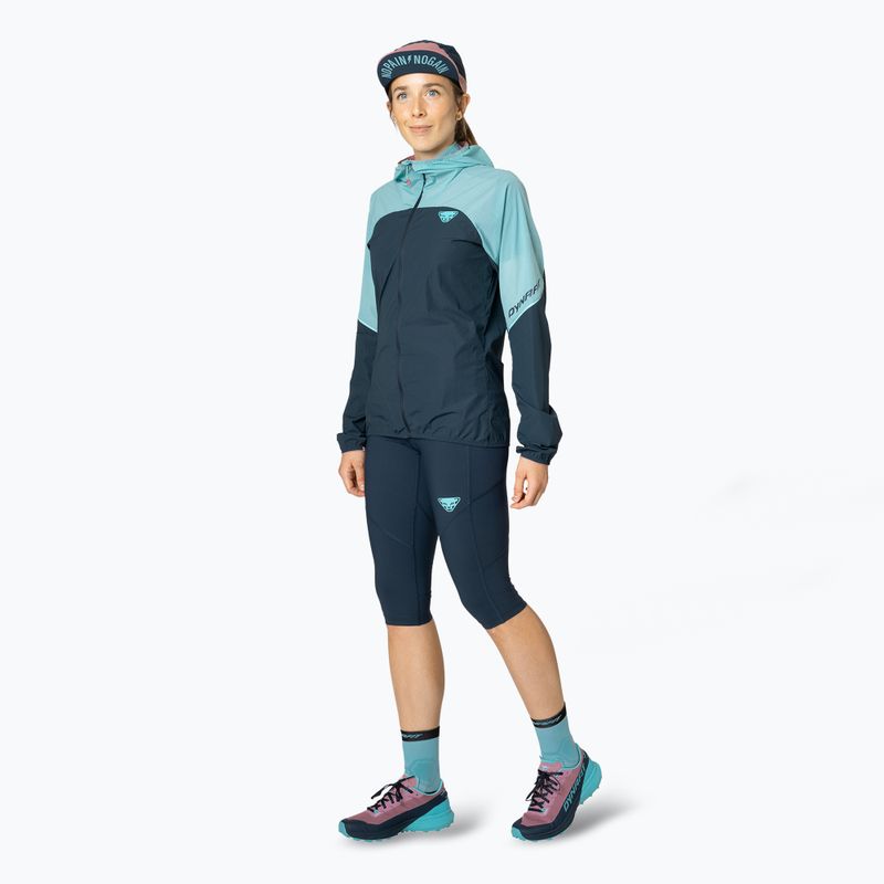DYNAFIT Alpine Wind marineblaue Laufjacke für Damen 3