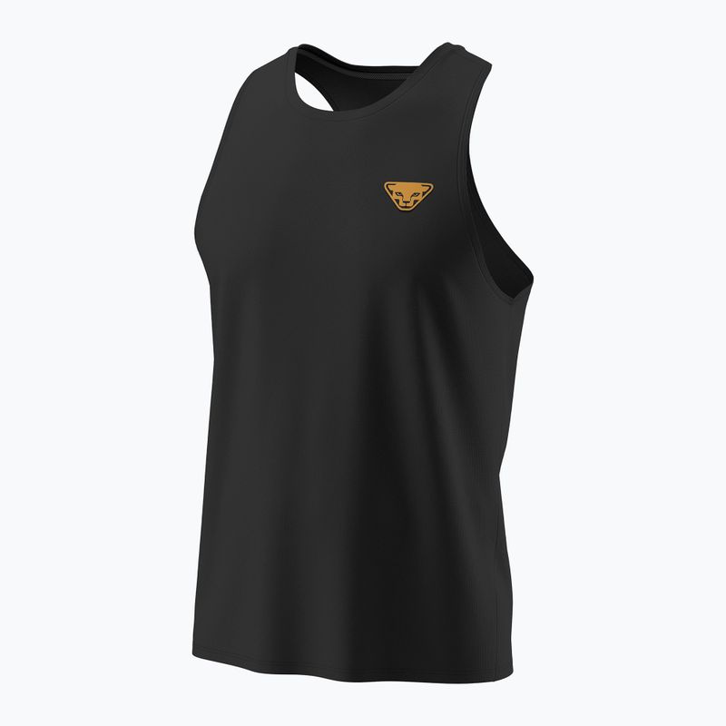 Herren DYNAFIT Trail Tank Lauf-T-Shirt schwarz out