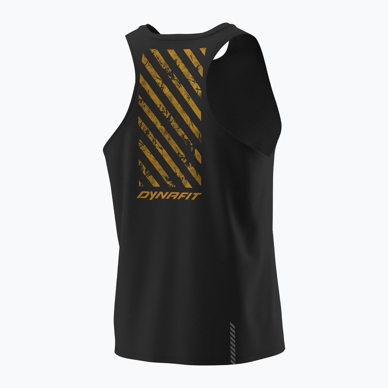 Herren DYNAFIT Trail Tank Lauf-T-Shirt schwarz out 2