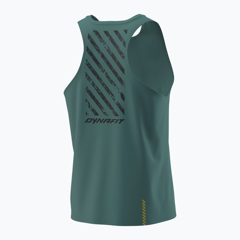 Herren DYNAFIT Trail Tank atlantic Lauf-T-Shirt 2