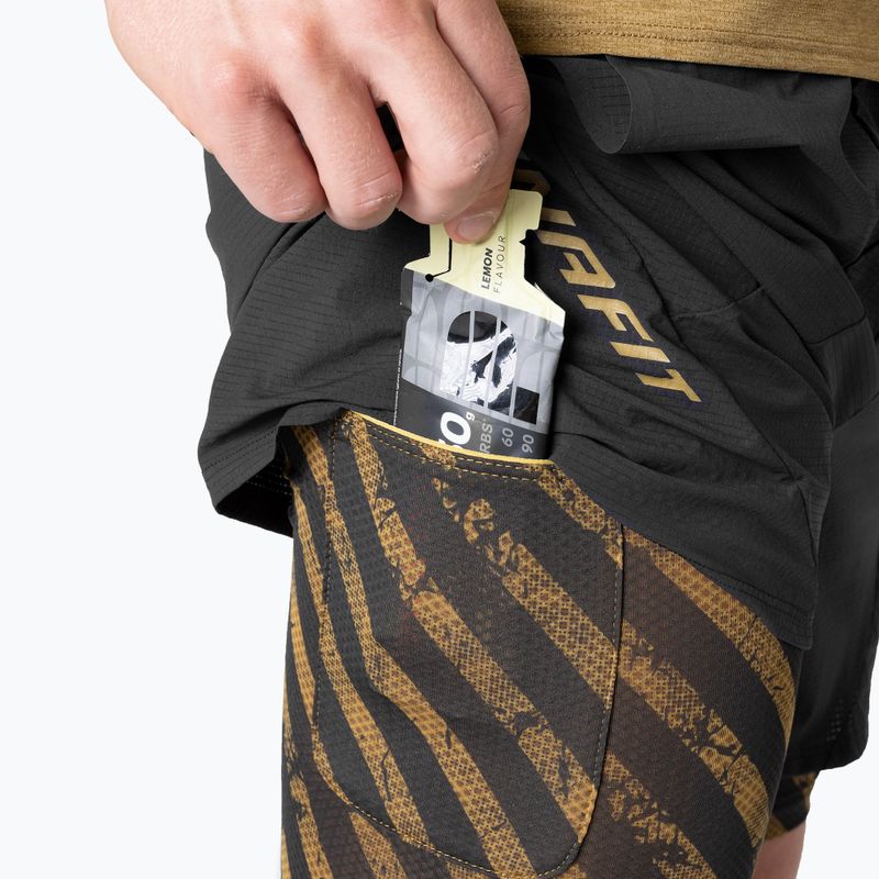 Men's DYNAFIT Trail 2IN1 Laufshorts schwarz aus Tabak 5