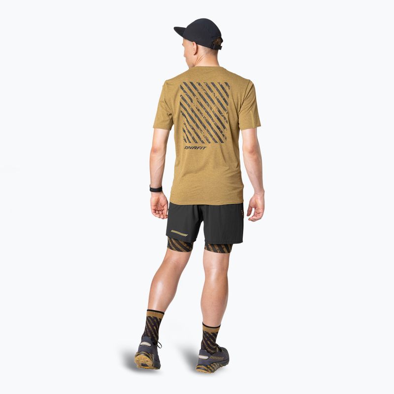 Men's DYNAFIT Trail 2IN1 Laufshorts schwarz aus Tabak 7