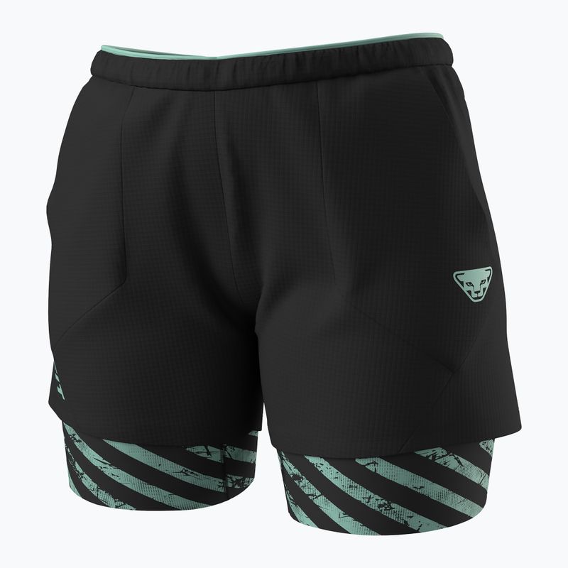 DYNAFIT Trail 2IN1 Damen Laufshorts schwarz aus Jadelite
