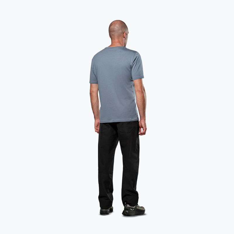 Herren Salewa Eagle Logo Patch T-shirt 8100 java blau 3