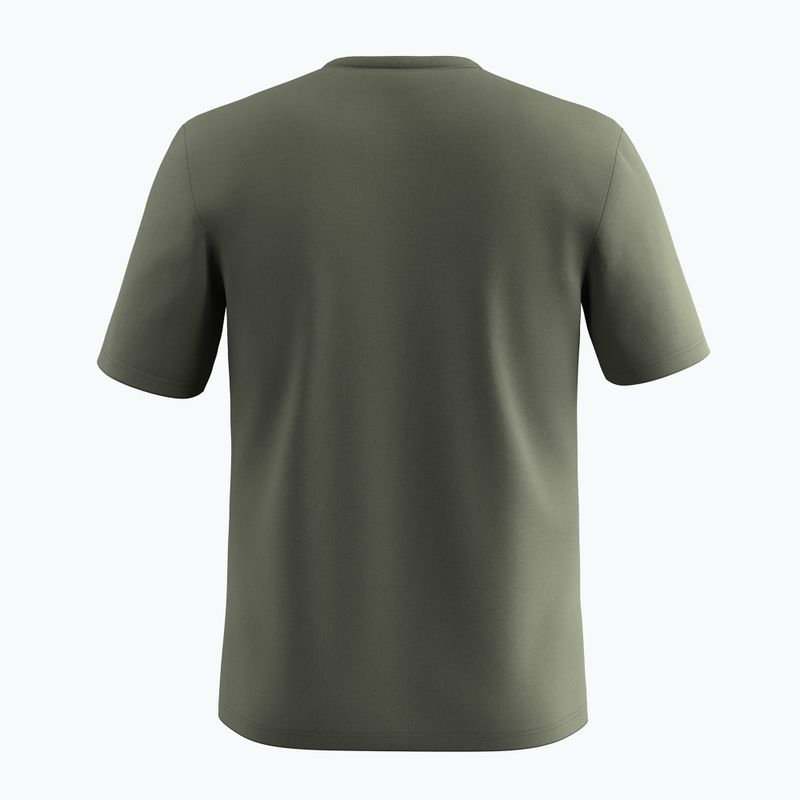 Herren Salewa Eagle 3CIME verblichenes grünes T-Shirt 2