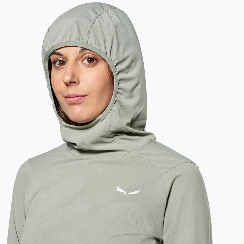 Damen-Trekking-Sweatshirt Salewa Puez Sun Hoodie shadow 4