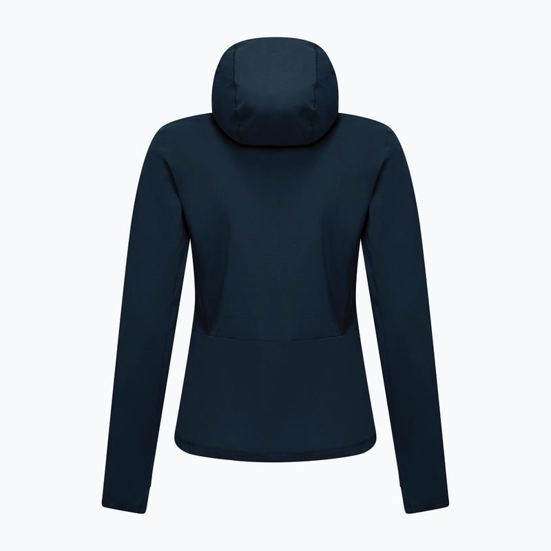 Damen-Trekking-Sweatshirt Salewa Puez Sun Hoodie navy Blazer 2