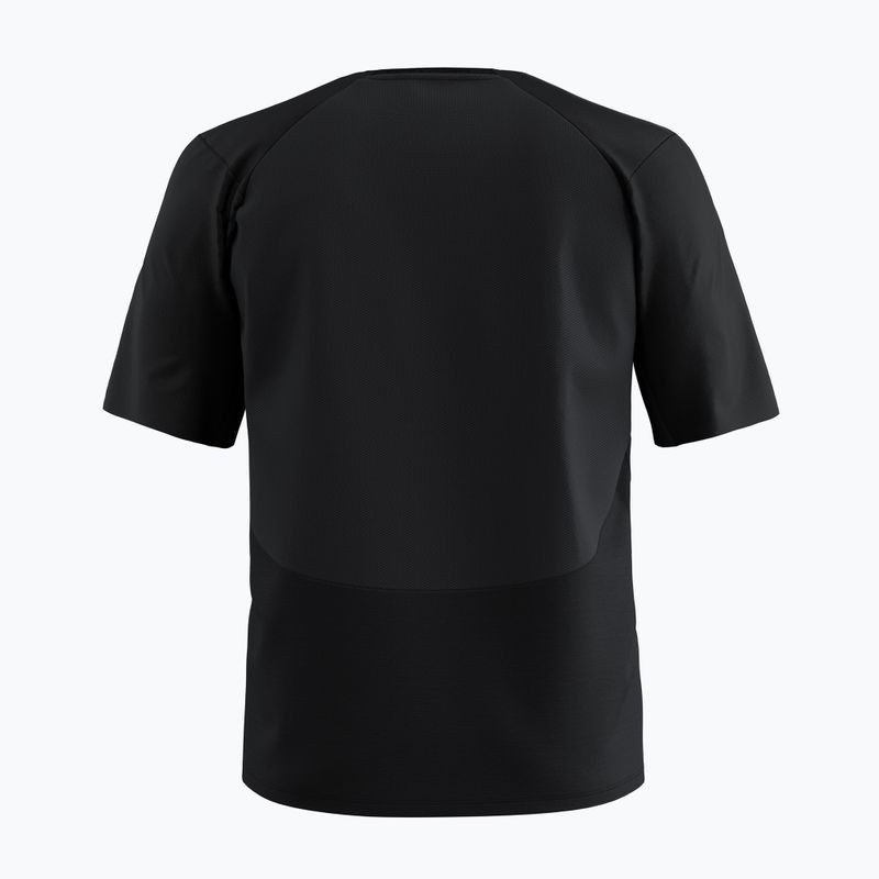 Salewa Herren-Trekking-Shirt Puez Am Hyb schwarz aus 2