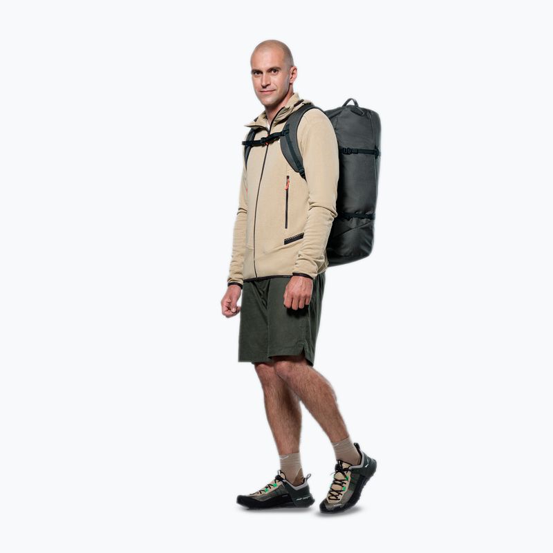 Salewa Agner Ropebag XL 36 l dunkel oliv Kletterrucksack für Seil 3
