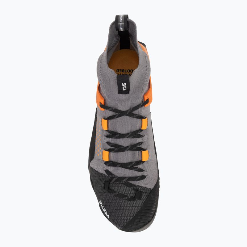Salewa Wildfire Nxt Knit Legierung / tumeric Männer Ansatz Schuh 5