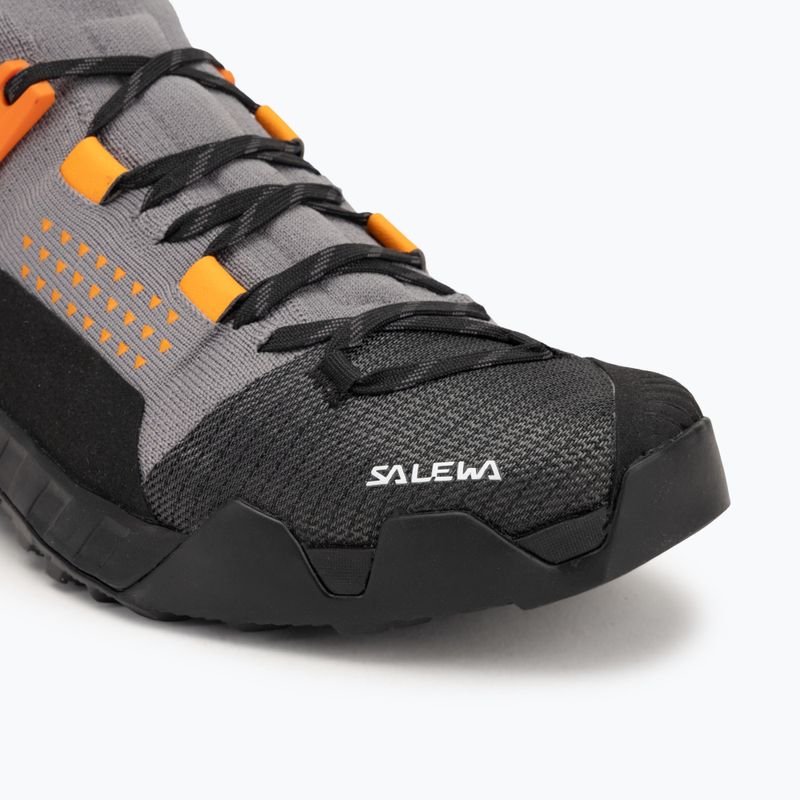Salewa Wildfire Nxt Knit Legierung / tumeric Männer Ansatz Schuh 7