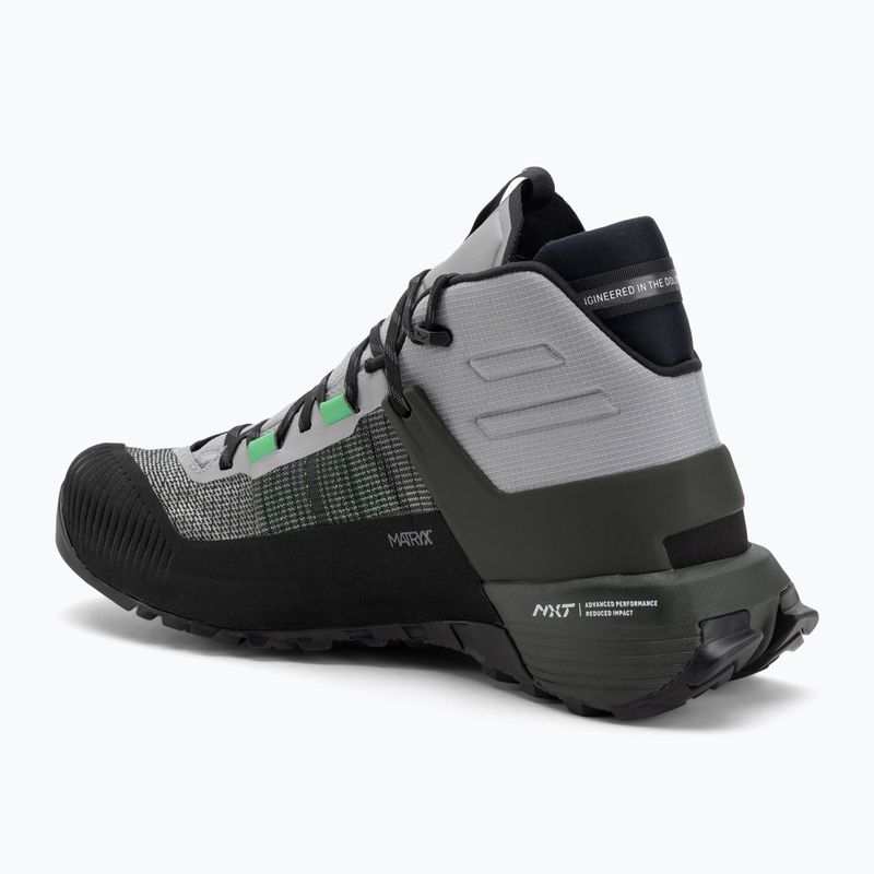 Herren Salewa Wildfire Nxt Mid GTX alloy / dunkel olivfarbener Approach-Schuh 3