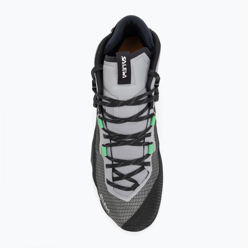 Herren Salewa Wildfire Nxt Mid GTX alloy / dunkel olivfarbener Approach-Schuh 5