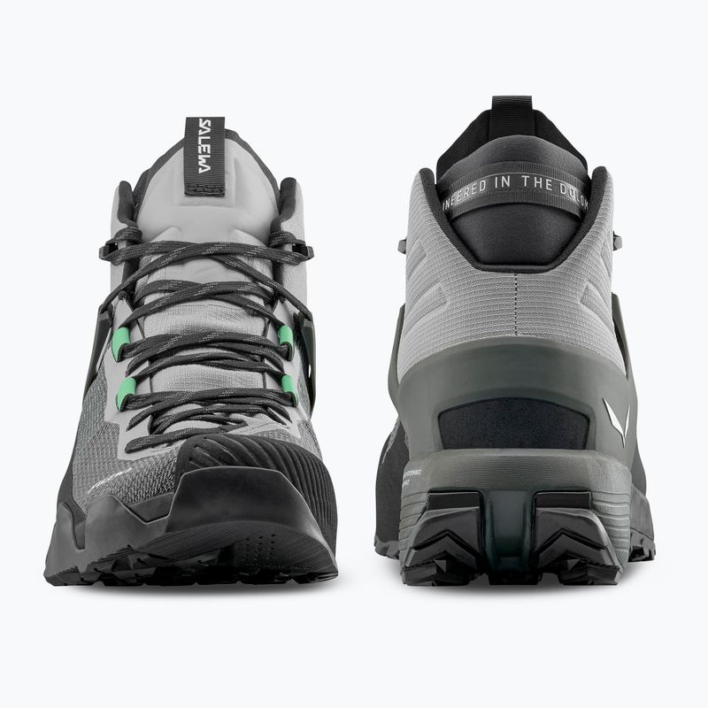 Herren Salewa Wildfire Nxt Mid GTX alloy / dunkel olivfarbener Approach-Schuh 4