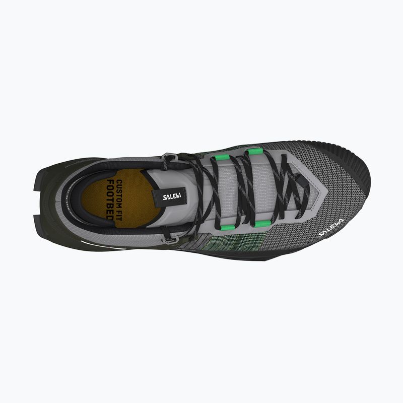 Herren Salewa Wildfire Nxt Mid GTX alloy / dunkel olivfarbener Approach-Schuh 5