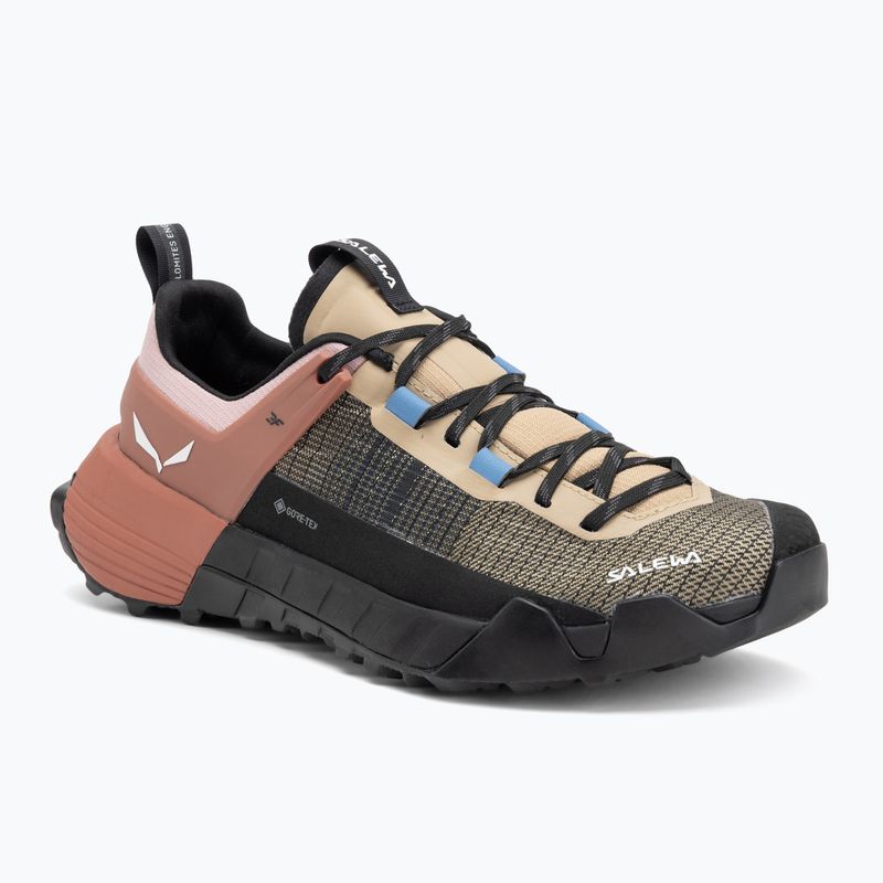 Salewa Wildfire Nxt GTX quicksand / ertuscan red Damen Approach-Schuhe