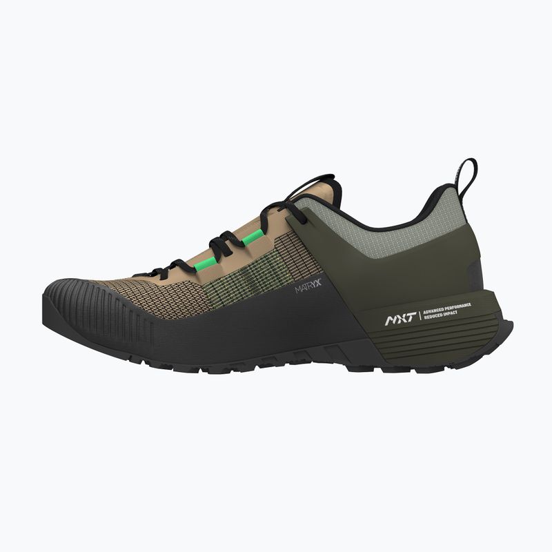 Herren Salewa Wildfire Nxt Quicksand / Dunkelolive Approach-Schuh 2
