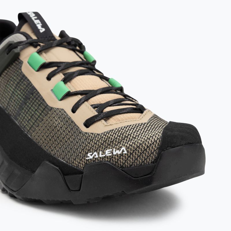 Herren Salewa Wildfire Nxt Quicksand / Dunkelolive Approach-Schuh 7