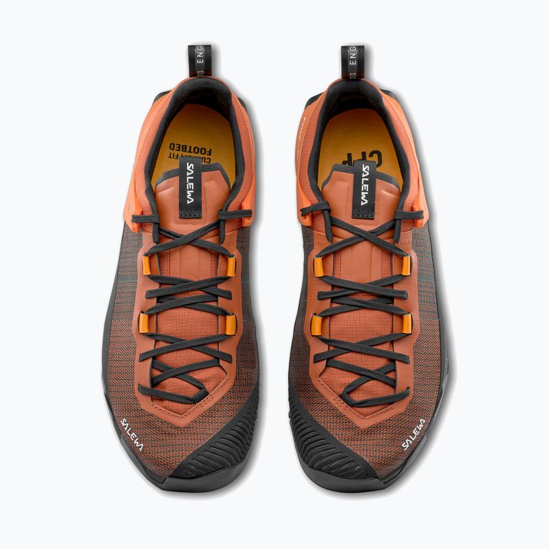 Herren Salewa Wildfire Nxt Approach-Schuh bombay braun / tumeric 4
