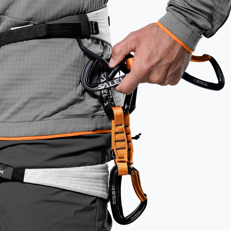 Salewa Klettergurt NXT schwarz/weiss 8
