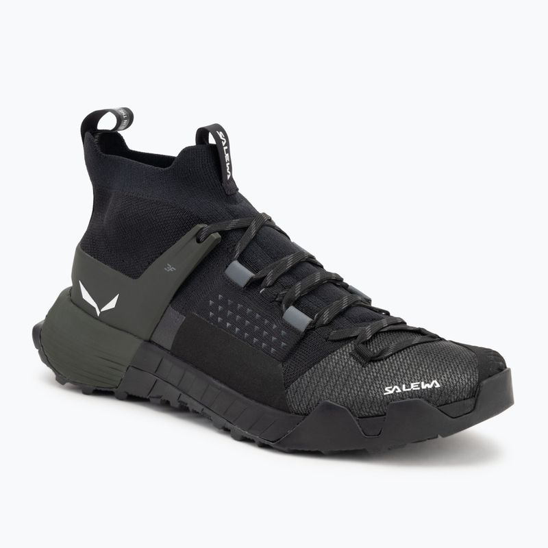 Salewa Wildfire Nxt Knit onyx / dark olive Herren Approach-Schuh