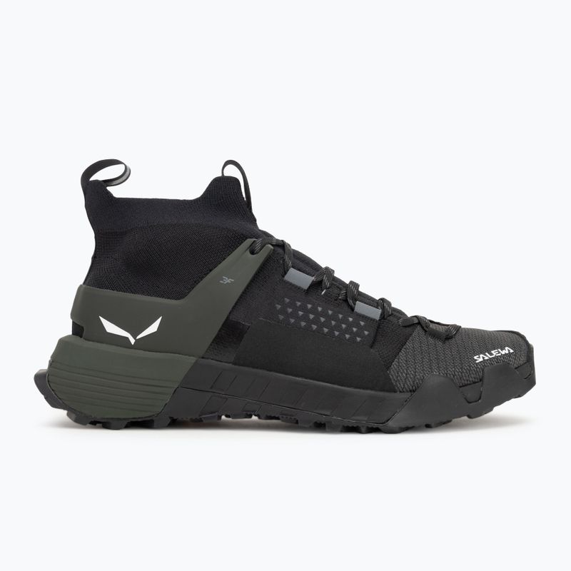Salewa Wildfire Nxt Knit onyx / dark olive Herren Approach-Schuh 2