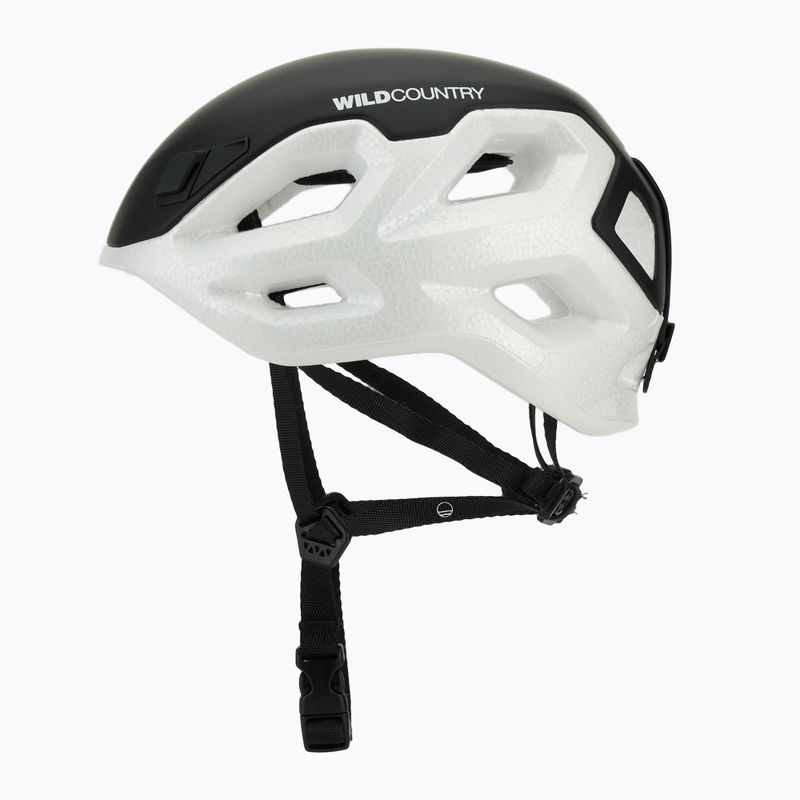 Wild Country Session Kletterhelm schwarz/weiss 3