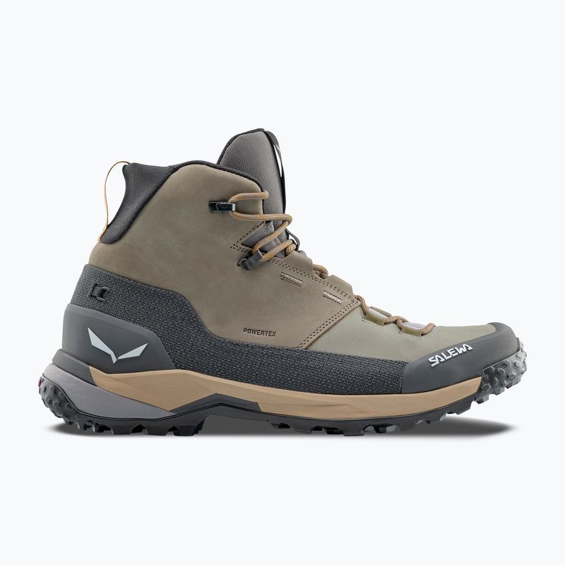 Salewa Damen-Trekkingstiefel Puez Leather Mid Ptx Bungee Cord / onyx 8