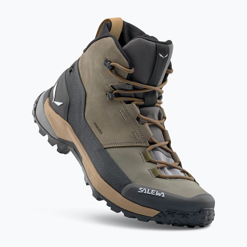 Salewa Damen-Trekkingstiefel Puez Leather Mid Ptx Bungee Cord / onyx 12