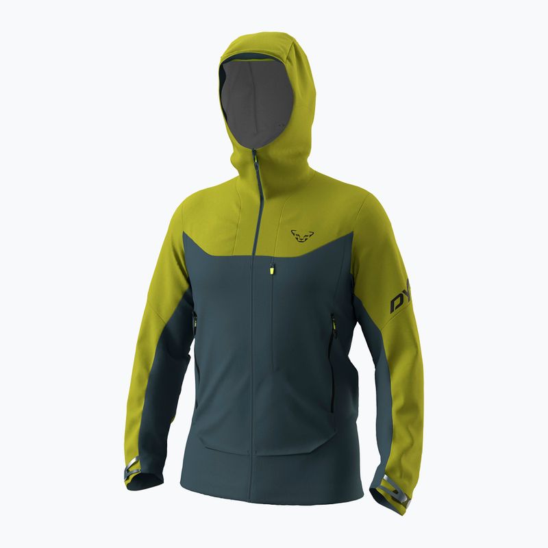 Herren-Skitourenjacke DYNAFIT Radical Softshell golden lime 4