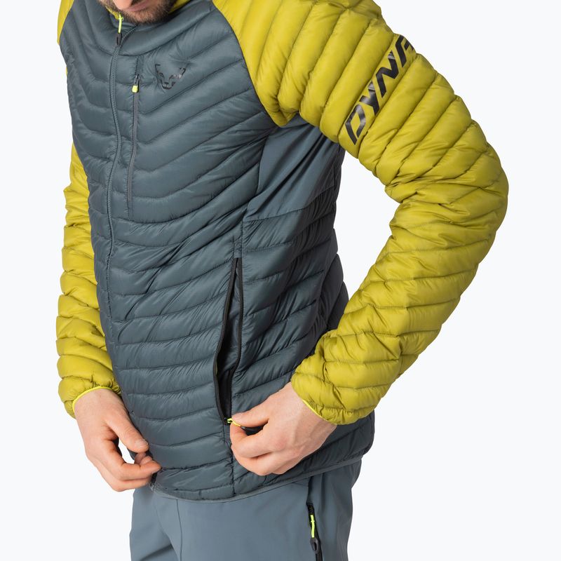 Herren-Daunenjacke DYNAFIT Radical Down Hooded golden lime/0720 5