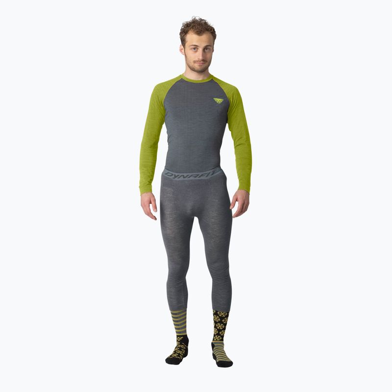 Herren Thermo-Longsleeve DYNAFIT Tour Light Merino golden lime 2