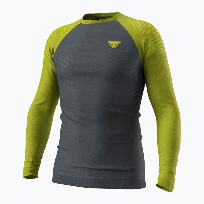 Herren Thermo-Longsleeve DYNAFIT Tour Light Merino golden lime 4