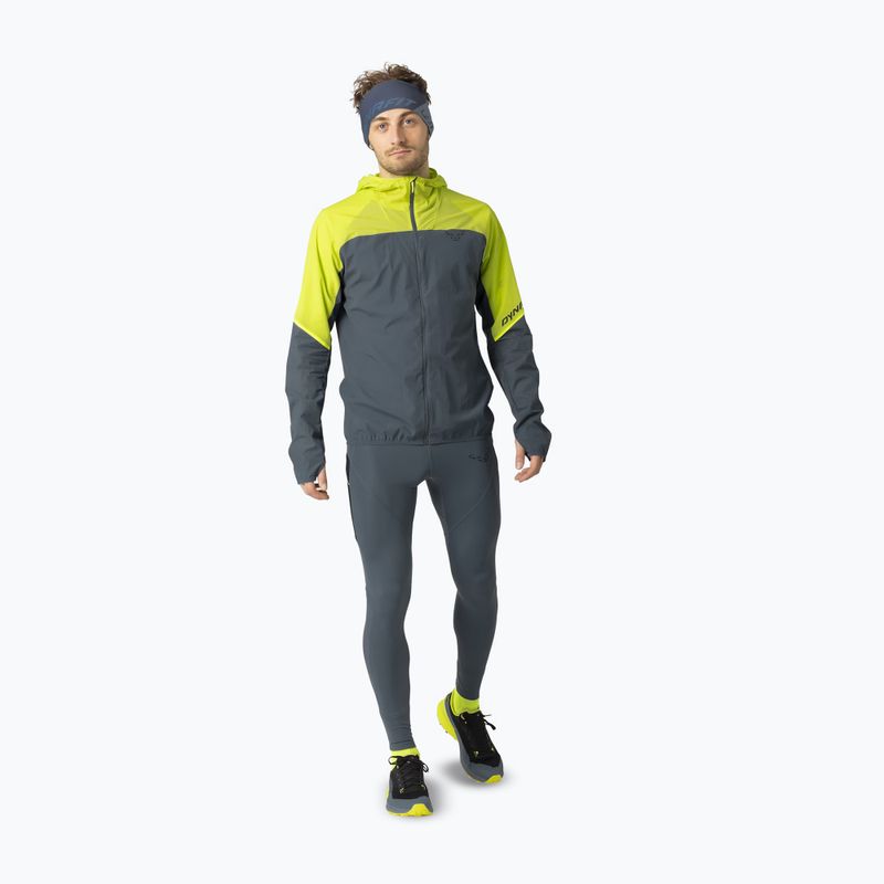 Herren-Laufjacke DYNAFIT Alpine Wind ultra yellow 2