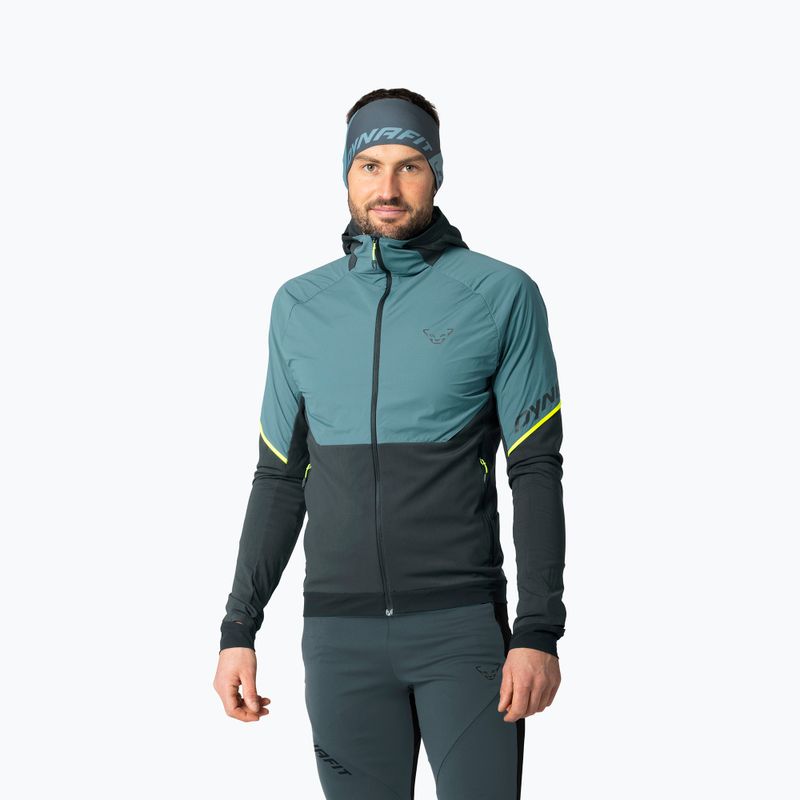Herren-Laufjacke DYNAFIT Alpine Hybrid smoke blue