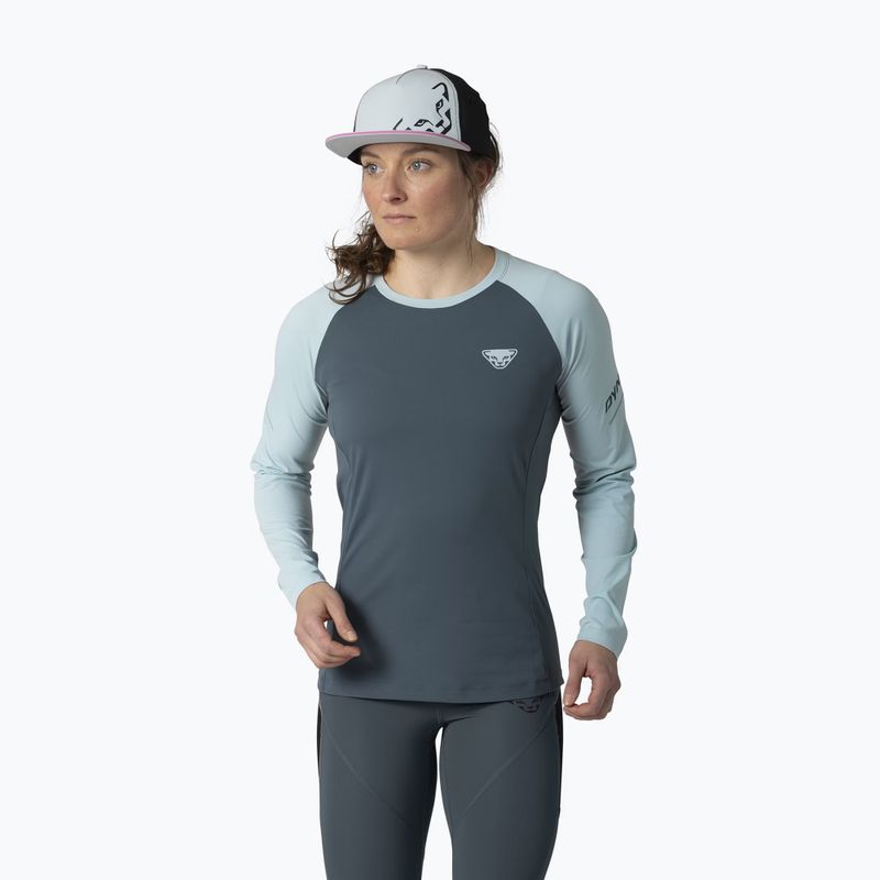 Damen-Langarm-Laufshirt DYNAFIT Alpine Pro cloud blue/0720