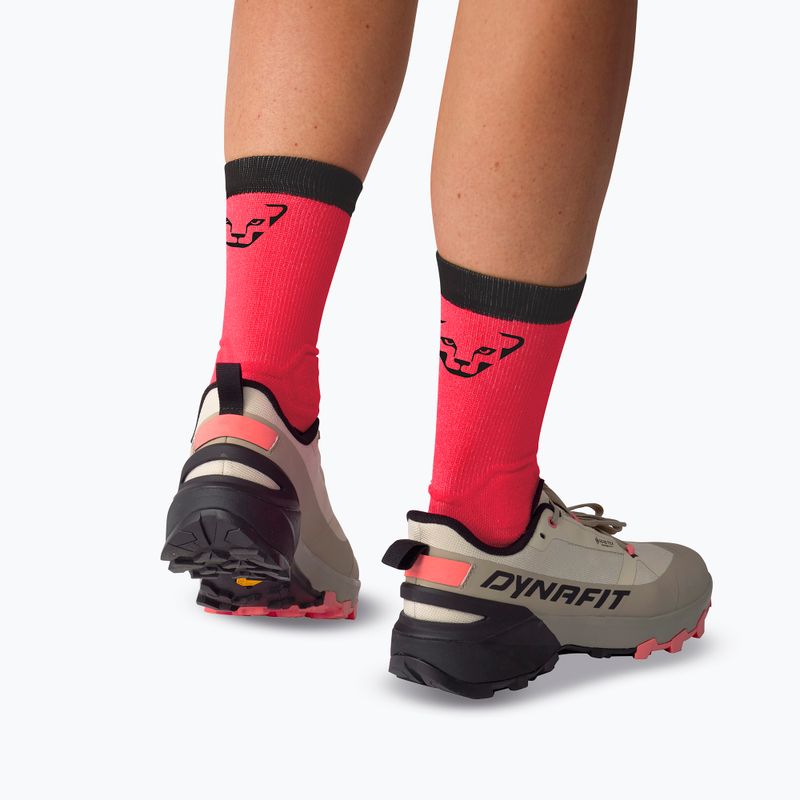 Socken DYNAFIT Ultra Cushion fluo coral 3