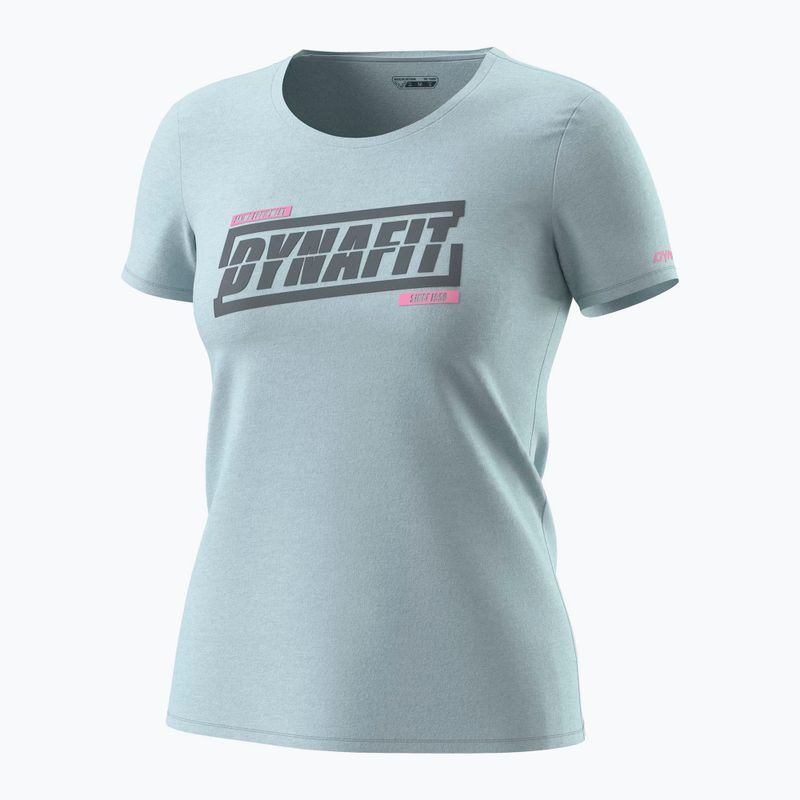 Damen-T-Shirt DYNAFIT Graphic Co cloud blue/tabloid 4