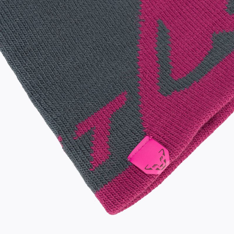 Wintermütze DYNAFIT Leopard Logo magenta/0720 3