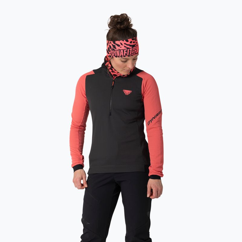 Damen Skitouren-Fleece DYNAFIT Blacklight Thermal 1/2 Zip cabana