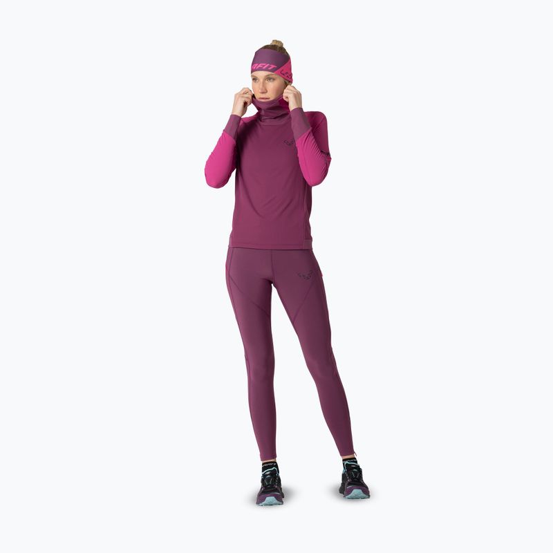 Damen-Laufpullover DYNAFIT Alpine Hooded magenta/6a70 2