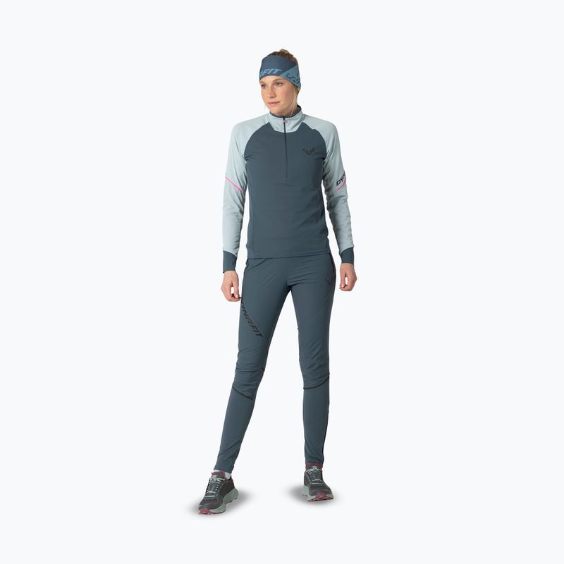 Damen-Laufpullover DYNAFIT Alpine 1/2 Zip Tee cloud blue/0720 2