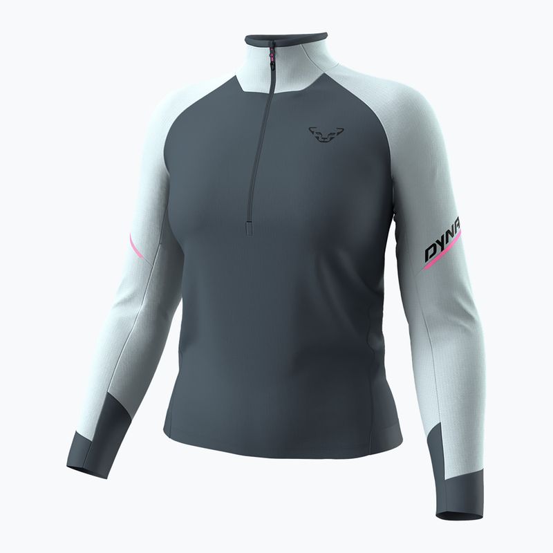 Damen-Laufpullover DYNAFIT Alpine 1/2 Zip Tee cloud blue/0720 6