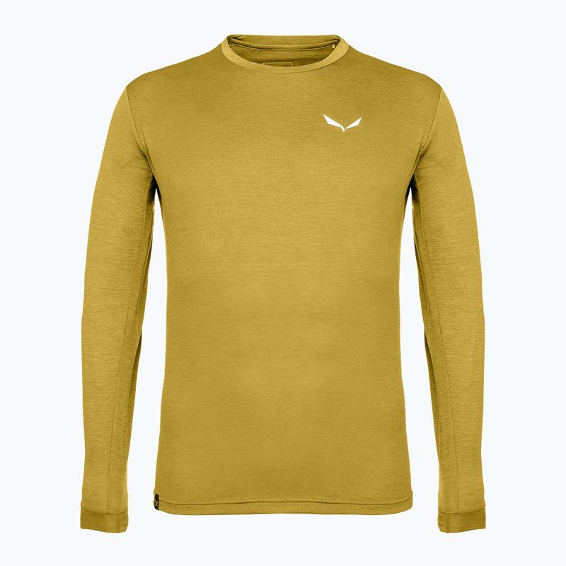 Herren-Langarmshirt Salewa Puez Melange Dry olive oil melange