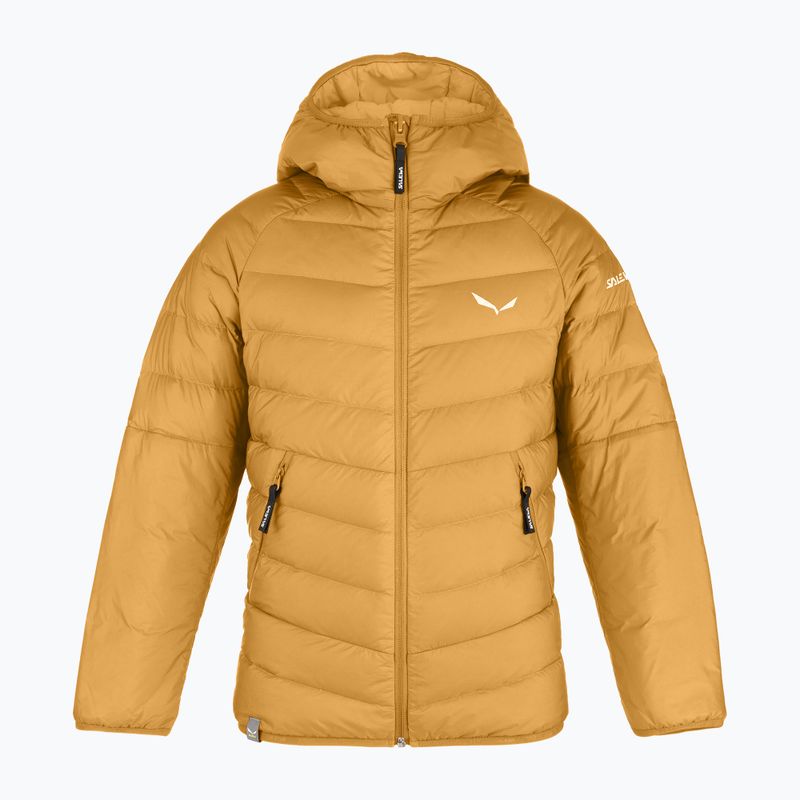 Gefütterte Kinderjacke Salewa Brenta Rds Dwn spruce yellow