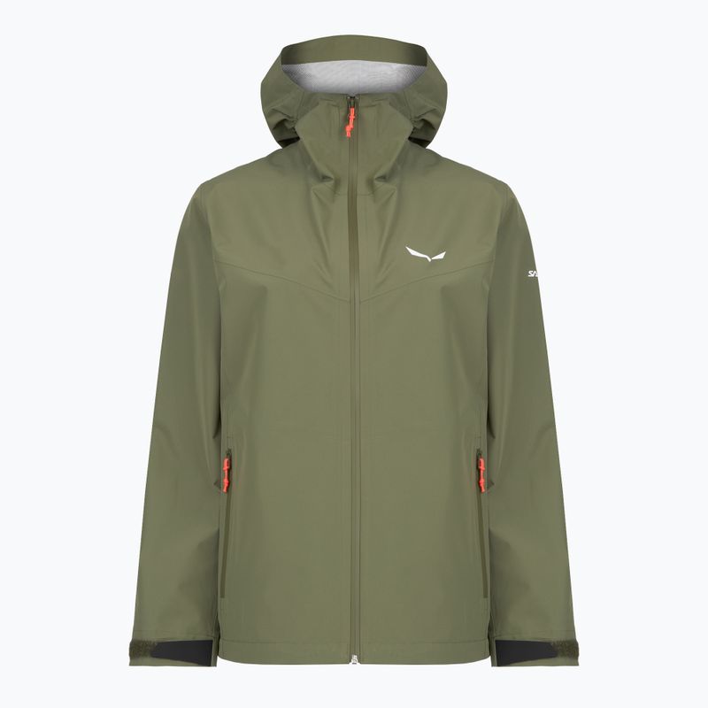 Damen-Regenjacke Salewa Puez Aqua 4 PTX 2.5L faded green